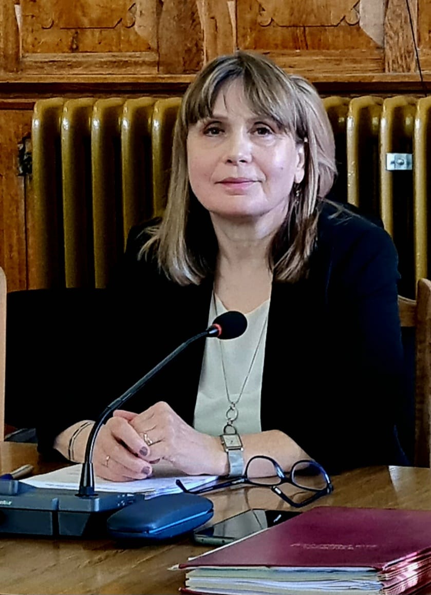 Zdjęcie przedstawia Urszulę Baraniecką Przewodniczącą rady Powiatu w Kętrzynie