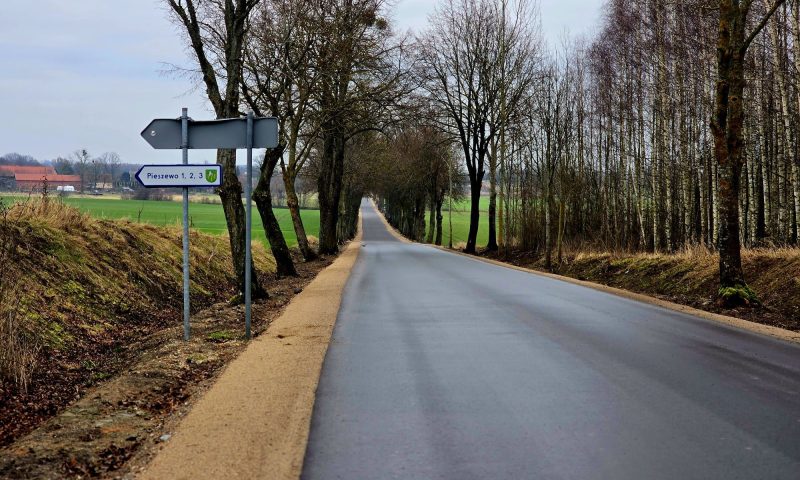 Droga gotowa. Kiemławki Wielkie – Winda