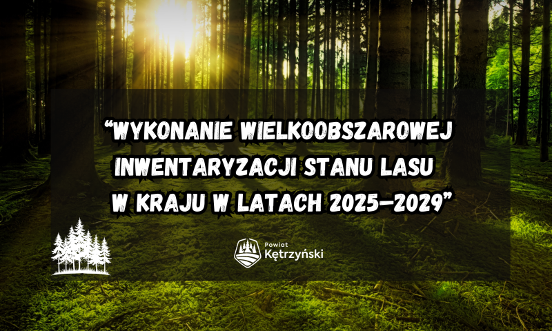 „Wykonanie Wielkoobszarowej Inwentaryzacji Stanu Lasu w kraju w latach 2025-2029”