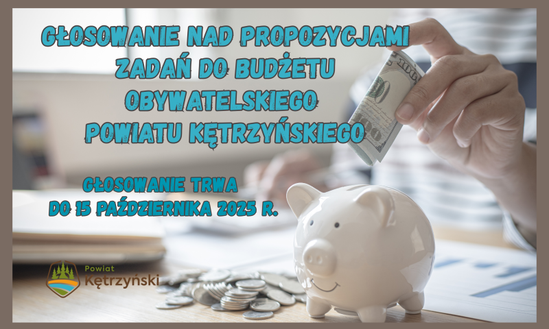 Budżet Obywatelski Powiatu Kętrzyńskiego na 2026 r. – czas na głosowanie