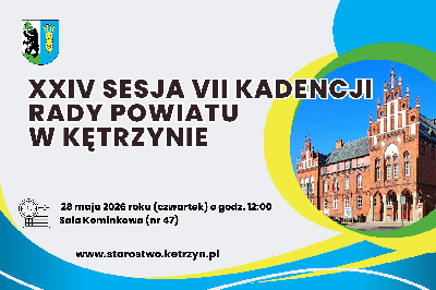 Zdjęcie przedstawia informację o XXIV sesji