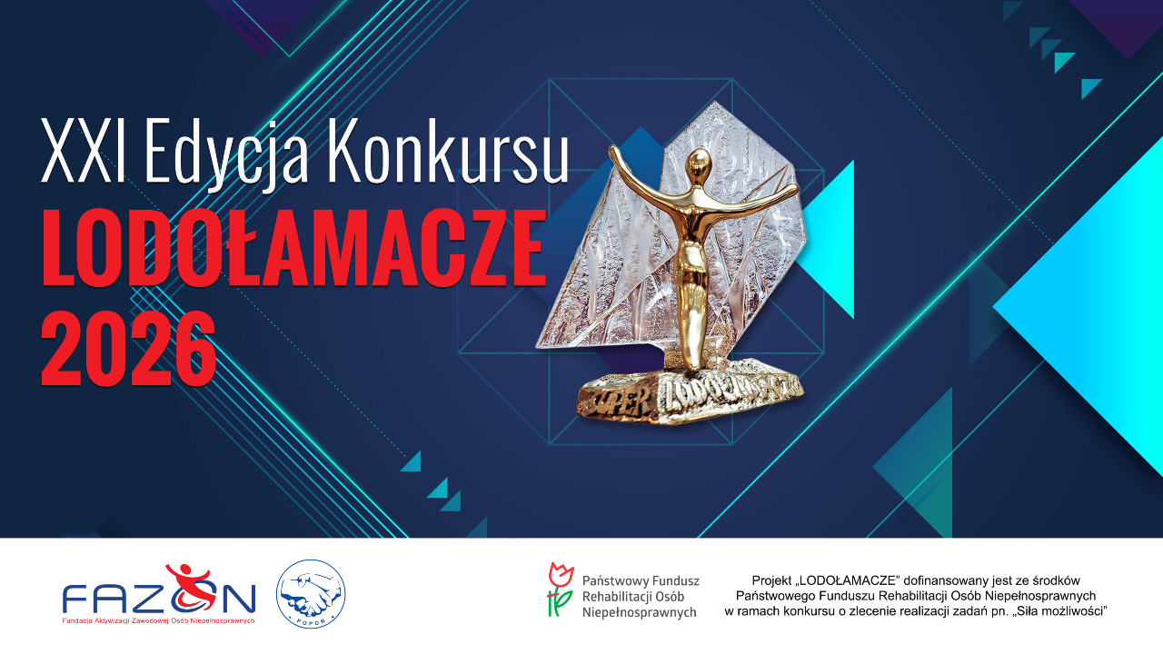Plakat z informacją o konkursie