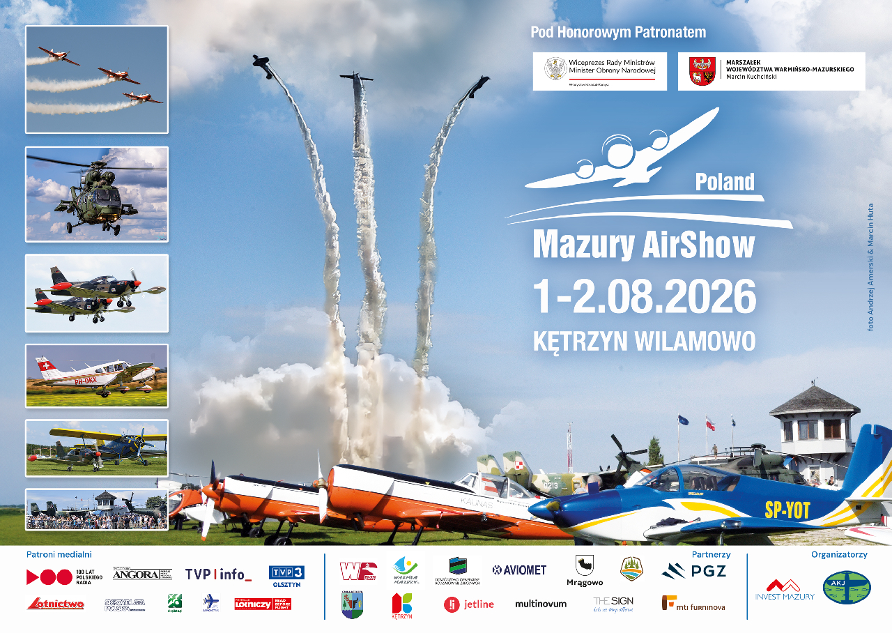 Plakat Mazury AirShow