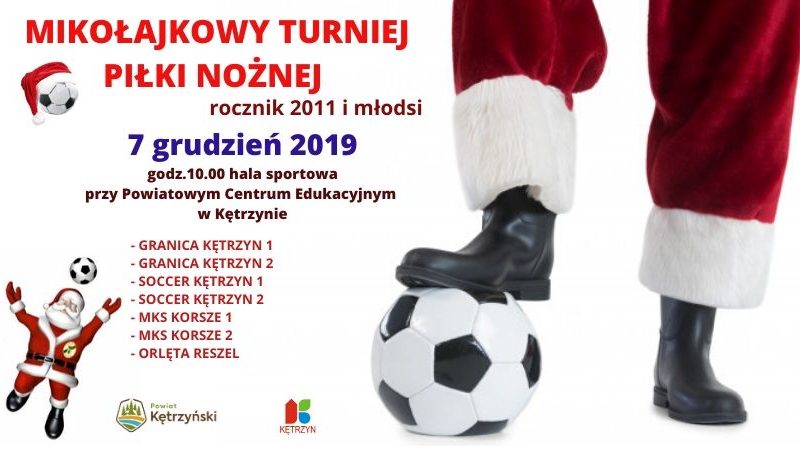 Mikołajkowy Turniej Piłki Nożnej – 07.12.2019 r.