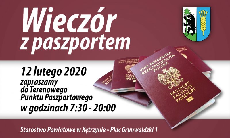 „Wieczór z paszportem” już  12 lutego!