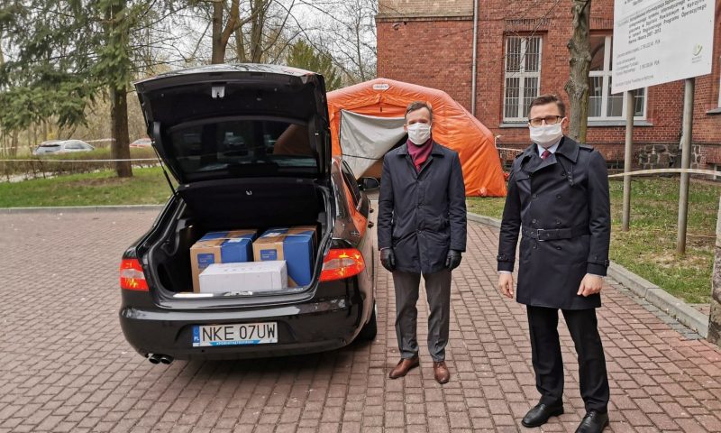 Przedsiębiorstwo Conex Bänninger wsparło szpital powiatowy w Kętrzynie