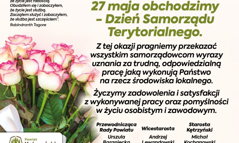 2️7 maja 2️020 r. – Dzień Samorządu Terytorialnego
