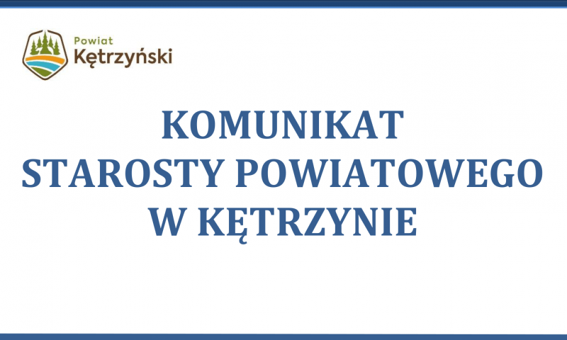 Komunikat dotyczący działalności nieodpłatnej pomocy prawnej