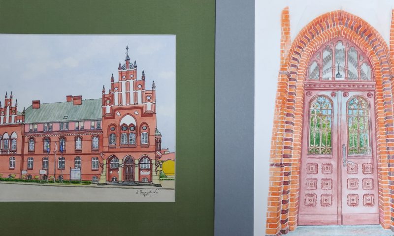 „Drzwi do Kętrzyna” – nowa wystawa w Centrum Biblioteczno – Kulturalnym Powiatu Kętrzyńskiego