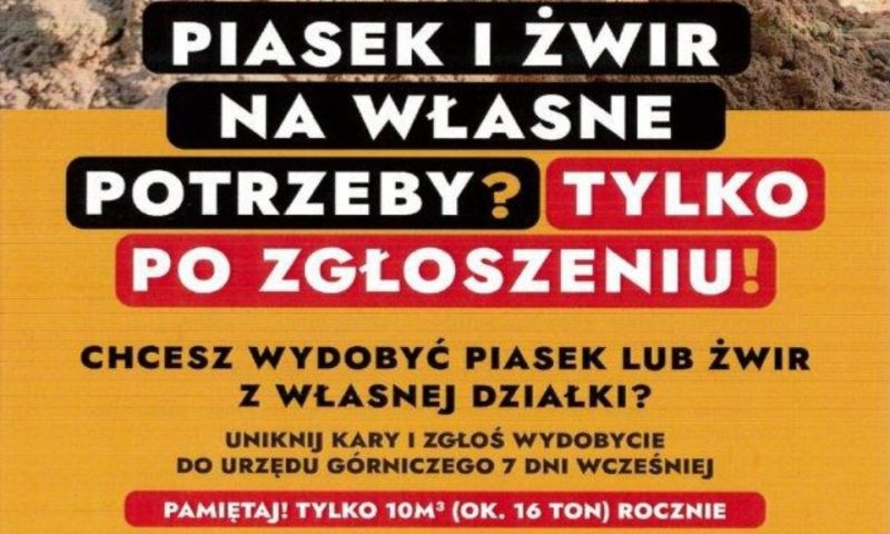 Informacja Okręgowego Urzędu Górniczego w Warszawie