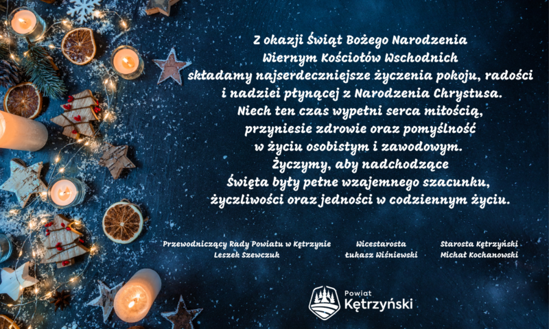 Życzenia Świąteczne dla Wiernych Obrządku Wschodniego