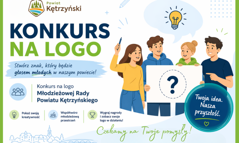 Konkurs na logo Młodzieżowej Rady Powiatu Kętrzyńskiego