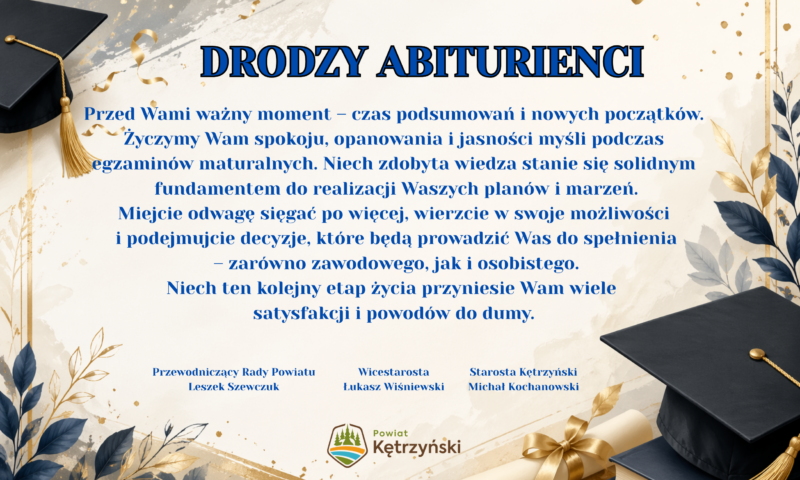 Drodzy Abiturienci