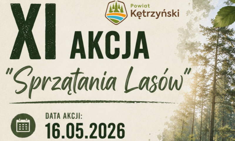 XI Akcja „Sprzątania Lasów” – Wilczy Szaniec 2026