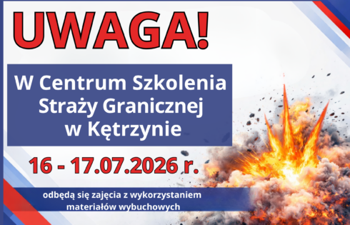 Informacja Centrum Szkolenia Straży Granicznej