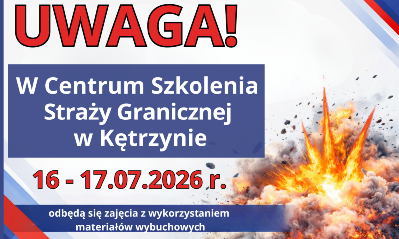 Informacja Centrum Szkolenia Straży Granicznej